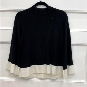 Super soft sweater with mock turtleneck